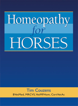 Hardcover Homeopathy for Horses Book