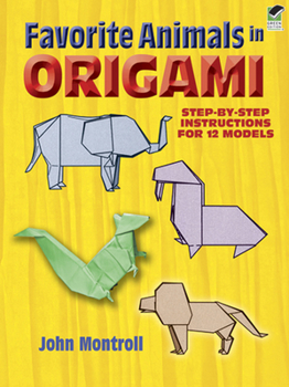 Paperback Favorite Animals in Origami Book