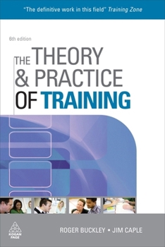 Paperback The Theory & Practice of Training Book