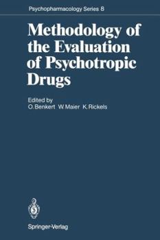 Paperback Methodology of the Evaluation of Psychotropic Drugs Book