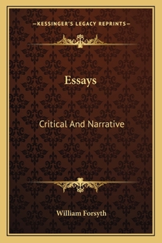 Paperback Essays: Critical And Narrative Book