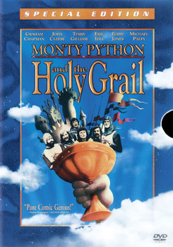 DVD Monty Python and the Holy Grail Book