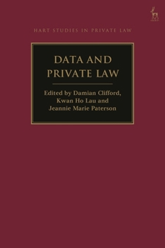 Hardcover Data and Private Law Book