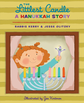 Hardcover The Littlest Candle: A Hanukkah Story Book