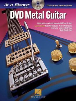 Paperback DVD Metal Guitar [With DVD] Book
