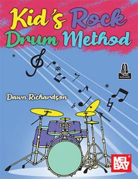 Paperback Kid's Rock Drum Method Book