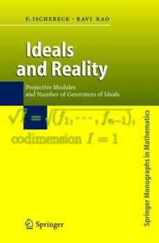 Paperback Ideals and Reality: Projective Modules and Number of Generators of Ideals Book