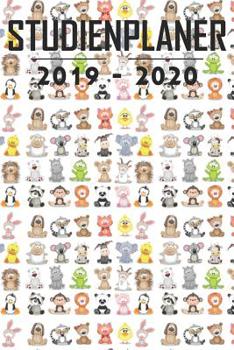 Studienplaner 2019 - 2020: Terminplaner, Kalender, Notizbuch f�r Studenten ♦ von September 2019 bis Oktober 2020 ♦ Studentenkalender, Semesterplaner, Sch�lerkalender ♦ 6x9 Format ♦ Motiv: Tiere
