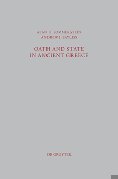 Hardcover Oath and State in Ancient Greece Book