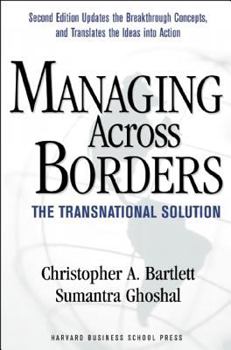 Hardcover Managing Across Borders Book