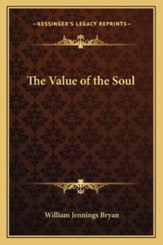 Paperback The Value of the Soul Book