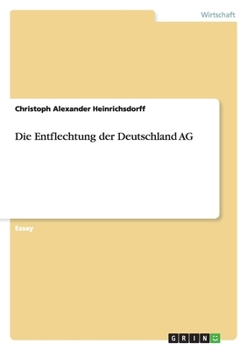Paperback Die Entflechtung der Deutschland AG [German] Book