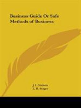 Paperback Business Guide Or Safe Methods of Business Book