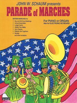 Paperback Parade of Marches: Nfmc 2016-2020 Elementary II Selection Book