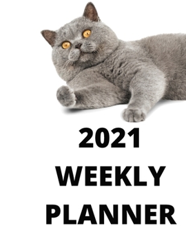 2021 weekly planner: 2021 Planner Weekly: January to December
