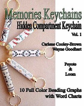 Paperback Memories Keychains: Hidden Compartment Keychain(Vol 1) Book