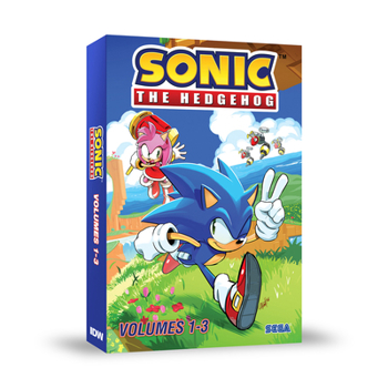 Paperback Sonic the Hedgehog: Box Set, Vol. 1-3 Book