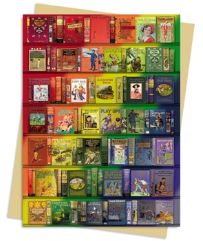 Cards Bodleian Libraries: Rainbow Bookshelf Greeting Card Pack: Pack of 6 Book