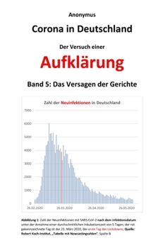 Paperback Corona in Deutschland - Der Versuch einer Aufklärung: Band 5: Das Versagen der Gerichte [German] Book