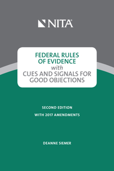Spiral-bound Federal Rules of Evidence with Cues and Signals for Making Objections Book
