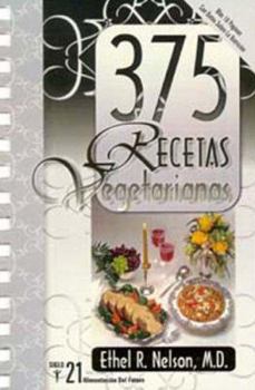 Spiral-bound 375 Recetas Vegetarianas (Spanish Edition) [Spanish] Book