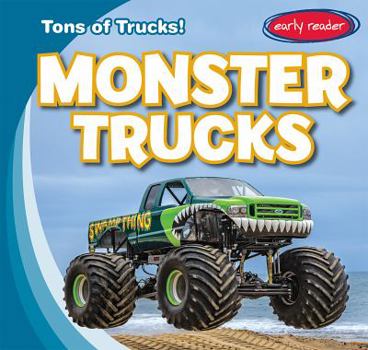 Library Binding Monster Trucks Book