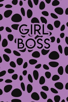 Paperback Girl Boss: 110 Blank Lined College Ruled Journal for Women Book