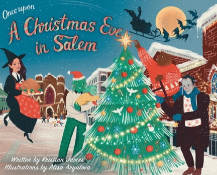 Hardcover Once Upon a Christmas Eve in Salem Book