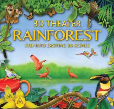 Hardcover 3D Theater: Rainforest: Rainforest Book