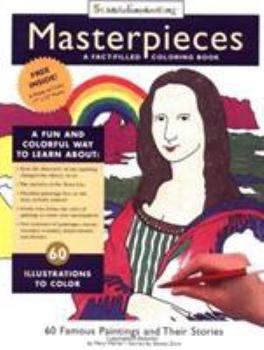 Paperback Masterpieces: A Fact-Filled Coloring Book [With Poster] Book