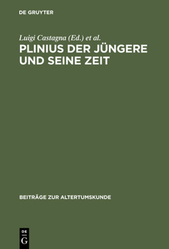 Hardcover Plinius Der Jüngere Und Seine Zeit [Italian] Book