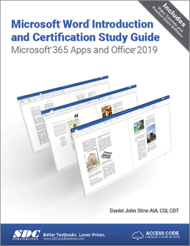 Paperback Microsoft Word Introduction and Certification Study Guide: Microsoft 365 Apps and Office 2019 Book