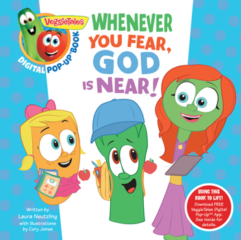 Board book Veggietales: Whenever You Fear, God Is Near, a Digital Pop-Up Book (Padded) Book