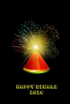 Happy Diwali 2019: Thoughtful Diwali Gift, Lined Blank Notebook, Mandala Back Cover, 6 x 9, 120 White Color Pages, Matte Finish Cover