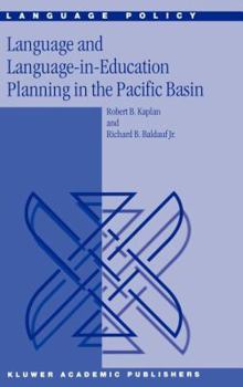 Hardcover Language and Language-In-Education Planning in the Pacific Basin Book