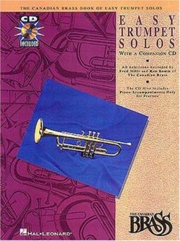 Paperback Canadian Brass Book of Easy Trumpet Solos: Book/Online Audio Book