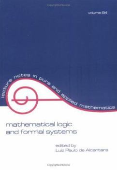 Paperback Mathematical Logic and Formal Systems Book