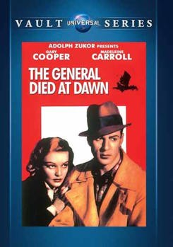 DVD The General Died At Dawn Book