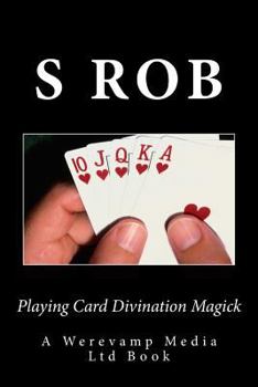 Paperback Playing Card Divination Magick Book