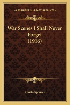 Paperback War Scenes I Shall Never Forget (1916) Book