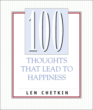 Paperback 100 Thoughts That Lead to Happiness Book