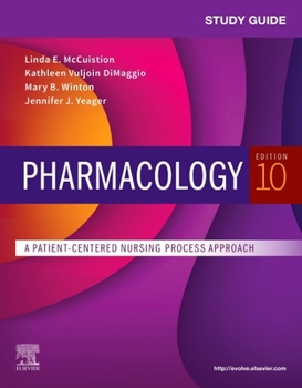 Paperback Study Guide for Pharmacology: A Patient-Centered Nursing Process Approach Book