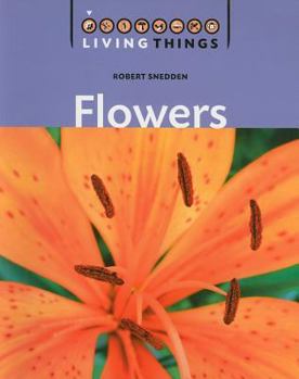 Paperback Flowers (Living Things) Book