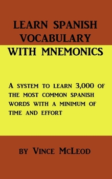 Paperback Learn Spanish Vocabulary With Mnemonics Book