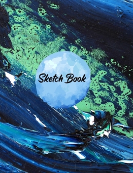 Sketchbook Journal for Girls: 120 Pages of 8.5"x11" Blank Paper for Drawing, Sketching and Creative Doodling. Personalized Artist Notebook and Sketchbook Journal