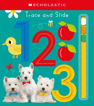 Board book Trace and Slide 123: Scholastic Early Learners (Trace and Slide) Book
