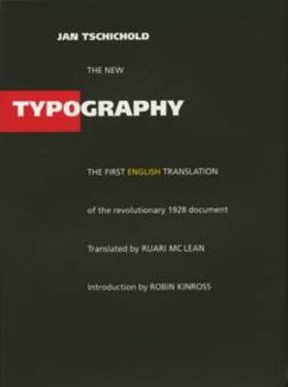 Paperback The New Typography Book