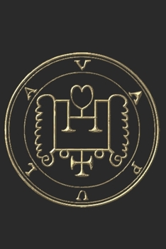 Paperback Vapula: Sigil King Solomon 72 Demon Goetia 6x9 100 Page Evocation Journal Book