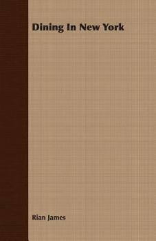Paperback Dining In New York Book