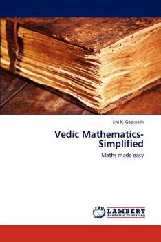 Paperback Vedic Mathematics-Simplified Book